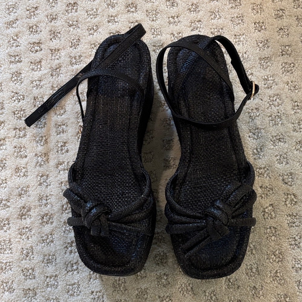 Elegant Black Women's Sandals